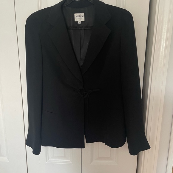 Armani Collection Silk Blazer - Picture 2 of 9